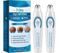 2Pcs Picdo 7-Day Tag Spot Eraser, Picdo Skin Tag Remover Rollerball - 15ml, Fast-Drying Daily Care, Suitable For Face & Body