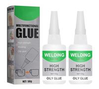 2Pcs Pickelect Welding High-Strength Oily Glue,Multi Purpose Strong Glue Instant Bonding,Universal Super Glue,Strong Adhesion,for Metal, Wood, Ceramics,Leather,Glass
