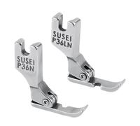 2pcs Pied Presseur pour Machine à Coudre, en Métal Pied Presseur Fermeture à Glissière pour Singer Brother Janome Juki Babylock Elna White Necchi Simplicity Riccar Les Machines à Coudre