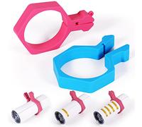 2pcs Pince pour Gobelet pour Sublimation, Gobelets à Sublimation Pincez les Gobelets à Sublimation Pincez pour Serrer le Papier et les Gobelets à Sublimation (Bleu, Rose)