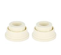 2PCS Piscine Ladder Rubber Bumper Rouchs, Caps-Bouchons de sécurité Anti-âge, Accessoire de Remplacement Universel pour la Plupart des Raccords D'échelle de la Piscine
