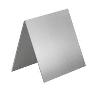 2Pcs Plaques de cale en tôle d'acier inoxydable 304, épaisseur de 1.5mm, pour la cuisine, bricolage, fabrication artisanale, travail des métaux industriel(100mm*100mm*1.5mm)