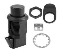 2pcs Plastic Push to Close Latches for Boat, Push Button Latch Replacement for Boat Motorcycle Glovebox Lock