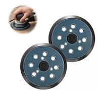 2Pcs Plateau Ponceuse compatible avec Makita 125mm | Plateau de Ponçage 8 trous compatible avec Makita BO 5010, 5030, 5031, 5041, DeWalt DW420, DW421