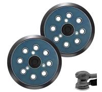 2Pcs Plateau Ponceuse pour Makita 125mm, Plateau de Ponçage 8 trous pour Makita BO 5010, 5030, 5031, 5041, DeWalt DW420, DW421, Porter Cable 390, 382, 343