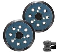 2Pcs Plateau Ponceuse pour Makita 125mm, Plateau de Ponçage 8 trous pour Makita BO 5010, 5030, 5031, 5041, DeWalt DW420, DW421