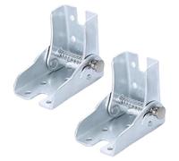 2pcs Pliant Table Charges, 90 ° Auto-verrouillage du support de table de avec vis, charnière verrouillage multifonctionnelle pour les plans travail, cuisine, tables, charnières pliantes e
