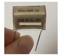 2PCS PMR209 47n+100R X2 250VAC capacitor