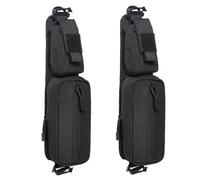 2PCS Pochette Accessoires MOLLE pour Bandoulière, Fixer Sur Sac à Dos