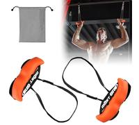 2PCS Poignées de Fitness - Poignée d'aviron avec Bande de Résistance Réglable - Poignées de Traction - Poignées d'entraînement de Fitness - Câble de Fitness - Fixation sur Barres de Traction, Haltères