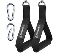 2Pcs Poignées de Résistance Poignée de Tirage Musculation Accessoire Poignee Musculation dans Sports et Loisirs pour Smith Machine Bande de Résistance Multi Station Exercice de Triceps