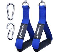 2Pcs Poignées de Résistance Poignée de Tirage Musculation Accessoire Poignee Musculation dans Sports et Loisirs pour Smith Machine Bande de Résistance Multi Station Exercice de Triceps