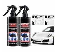 2pcs Polish Voiture Efface Rayure Voiture,Nano Spray Anti-rayures pour Voitures,Auto Carrosserie Polissage au Micron Kit Polissage Voitures,Peinture Automobile Rapide à haute Protection