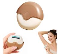 2PCS Portable 3-Layer Hair Shaver with Rotating Cover, 3-Tier Precision Shaver,Soft and Smooth Lady Shaver/Painless Hair Removal/Arms, Legs and Bikini Trimmer,Travel Rotary Razor for Women Face (1Pc)