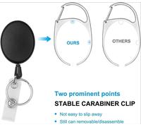 2pcs Porte-Badge Avec Et Cordon Résistant A Deux Façons De Porter Pour Carte De Visite,Carte D'étudiants,Carte Bus De La Marque Protection De Vos Badges