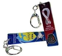 2PCS Porte-clés Acrylique Coupe du Monde de la FIFA au Qatar Frusde Souvenir de Cadeau d'amateurs de Football - Mexique Multicolore G