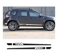 2PCS Porte de Voiture Côté Longue Bande Stickers PVC, pour Renault Dacia Duster Logan Sandero Auto Accessoires Film Vinyle Decor Decor