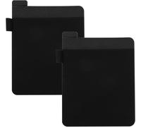 2pcs Porte-Pochettes Auto-adhésives Étui de Transport Portable Poches de Rangement Organisateurs d'ordinateurs Portables pour Disque Dur Externe StyletsQ