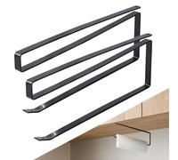 2pcs Porte Sopalin,Support Sopalin,PorteSopalin Mural,Porte Essuie Tout,Support pour Rouleau De Papier,Rouleau De Papier sans Perçage,Porte RouleauPapier Cuisine,pour Cuisine,Salle De Bainetplacards