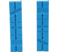 2pcs pour���� couvrir les pistons de pin de couverture magnétique multi -angle - rainures anti -glissement - souple -PU accessoire vice pour��travail du bois