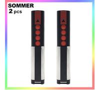 2pcs Pour SOMMER 4020 TX03-868-4 4026 TX03-868-2 Garage Télécommande Compatible Avec 4011 4025 4031 4035 868MHz [E737245216]