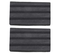 2pcs Practical Bass Drum Hoop Protector Rubber Drum Guard Protections Toot Tool Percussion Accessoires Facile À Installer