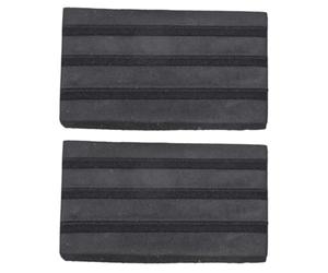2pcs Practical Bass Drum Hoop Protector Rubber Drum Guard Protections Toot Tool Percussion Accessoires Facile À Installer