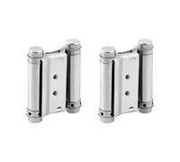 2pcs Practitical Adjustable Spring Charnières Confoctit Pour Maison Porte Du Bureau Avec Fermeture Automatique Le Positionnement Des Charnières Fermeture Porte À Usage Quotidien