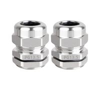 2Pcs Presse-étoupe PG13.5, Connecteur d'Étanchéité en Acier Inoxydable 304 pour Câbles de 6-12mm de Diamètre