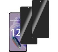 2pcs Privacy Screen Protector Glass For Xiaomi Note 12 Pro+, Bubble Free, Anti Scratch, 9h Hardness Anti Spy Tempered Glass Screen Protector For Xiaomi Note 12 Pro+
