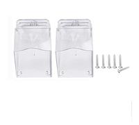 2Pcs Protection Sonnette Exterieur Pluie, Housse Etanche pour Sonnette, Housse De Protection De Sonnette, Couvercle Etanche pour Sonnette (2 stuck)
