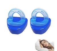 2PCS Protège Dents Anti Ronflement, Anti Snoring Mouthpiece, Protège Dents Pour Arrêter Le Ronflement, Solution Portable Contre Le Ronflement, Anti Snore Mouth Guard, Snore Devices Stopper