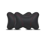 2PCS PU Cuir Voiture Appui Tete, pour IS300h ES-300h LS500h RC300h-F RC-F LC500h RX270 UX260h UX300e Bandoulière Réglable Pillow Amovible Confortable Doux Respirant siège Accessoires,A