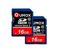 2pcs QUMOX 16 GO 16 GB SD SDHC Classe10 UHS-I x2