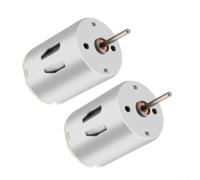 2PCS R280 DC Motor 12V 15500RPM High 2PCS R280 DC Motor 12V | 15500RPM no-load , 12V rated voltage, pour ideal for high- DIY projects, low current draw