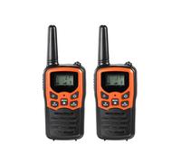2Pcs Radio Talkie-Walkie Portable 22 Canaux Ensemble 10 Km Uhf 400-470 Mhz Double Bande éMetteur-RéCepteur de Communication Longue PortéE