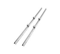 VEVOR Rail de Guidage Linéaire SBR20 1500 mm 2PCS Rails Linéaires 1500 mm 4PCS Blocs Roulement SBR20UU Kit Glissières à Roulement Linéaire pour Machines Automatisées Routeurs CNC Tours Imprimante 3D