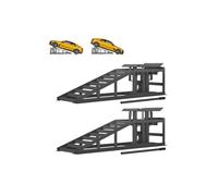 2PCS Rampe de Fauteuil Roulant,Rampe d'Accès, Capacité de Charge 2000kg,Rampes d'Accès pour Fauteuil Roulant Antidérapante