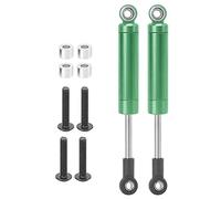 2PCS RC 92 mm amortisseurs à ressort internes Absorbeur pour la voiture Traxxas Slash 2wd RC (Vert)