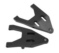 2PCS RC Front Lower Swing Arm for Udirc UD1002 UD1002se, Aluminum Alloy Swing Arm Kit, Lightweight Durable Upgrade Accessory with Easy Installation for SG1002 1/10 Desert Off Road (Noire)