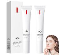 2PCS Real-Eyez-Ation Tinted Firming Eye Gel, Traittion, Habitualk Eye Gel, Crème raffermissant pour les yeux, Crème contour des yeux pour cernes et rides, Sérum des Yeux anti-âge pour femmes