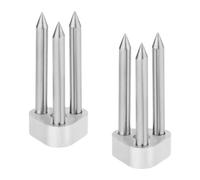 2pcs Rechange pour Fourchette à Éplucher les Pommes, Accessoires pour Éplucheur de Pommes Remplacement pour Éplucheur de Pommes en Acier Inoxydable Remplacement de Fourchette