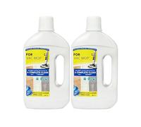 2pcs Recharge Nettoyant Sols Multi-Surfaces 1L, Parfum Printanier, Compatible Avec Shark Vac Mop, Sans Traces, Séchage Rapide, Sans Phosphate Pour Parquet, Carreaux, Stratifié