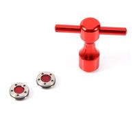 2pcs Red Golf Putter Gewichte Schraubenschlüssel -Werkzeug für Scotty Cameron (40 g)