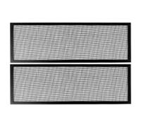 2pcs Registre d'étage Piège de couverture de 5x9 pouces Écran maille filtre à évent magnétique à la maison Empêche la poussière, les poils d'animaux, les insectes, les aliments tomber