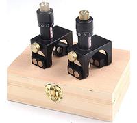 2pcs réglable magnétique raboteuse lame couteau réglage gabarit calibre outil de travail du bois