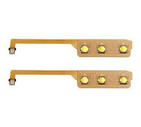 2pcs Remplacement de Câble Flexible de Bouton d'alimentation Volume Compatible avec Niintendo Switch Câble Flexible de Commutateur de Lite en Plastique Métal