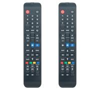 2Pcs Remplacer la Télécommande Fit for TV K50DLH8US K55DLG8US K24DLH8FS K32FMN9GT K50DLG8F 899-550-20MUS K50DLH8F K55DLM8US