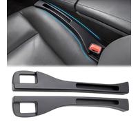 2Pcs Remplissage de Siège Intérieur,Siège Voiture Gap Filler,Siège de Voiture Gap Filler Pad,Remplisseur D'écart Seat Auto,Siège de Voiture Gap Filler,Filler Pad Siège Voiture,Pour Voiture,SUV,Camion