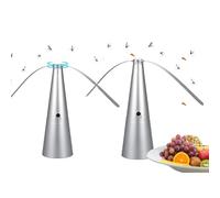 2pcs Répulsifs Anti-Mouches, Ventilateurs Anti-Mouches Pour Table Ventilateur Anti-Mouche, Fly Repellents Répulsifs Moustiques De Table Pour La Maison,Le Restaurant